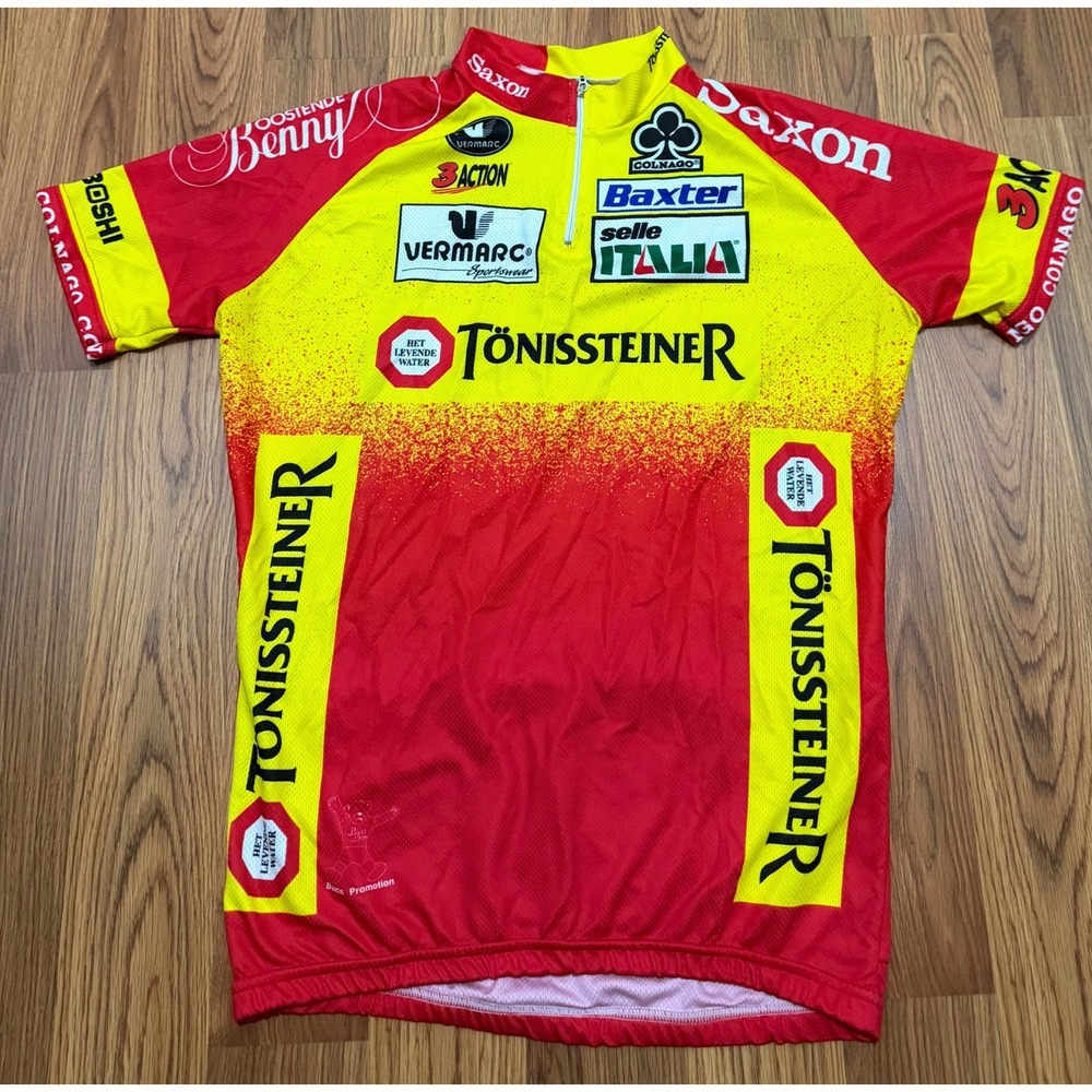 Tönissteiner Cycling Jersey Mens Large Colnago Baxter Italia Made Italy